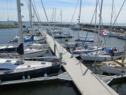 CA Rally boats gathering in Ystad