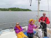 In the channel approaching Karlskrona