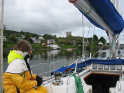 Entering East Loch Tarbert