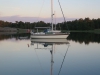 Airborne moored in Harstena