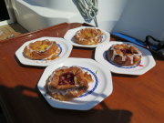 Danish pastries in Denmark