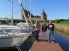 Moored in Muiden by Muiderslot