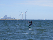 Kitesurfer in Ishoy