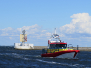 Lifeboat out at Falsterbo