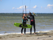 Kitesurfers at Falsterbo