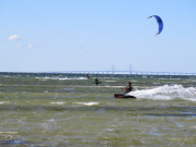 Kitesurfers at Falsterbo