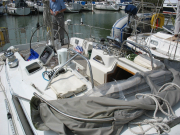 Viewing the boat pre-purchase at Levington