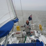 Jonathan at helm