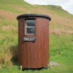 Toilet at Kerrera tea room