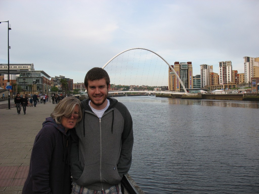 Anne and Alex in Newcastle