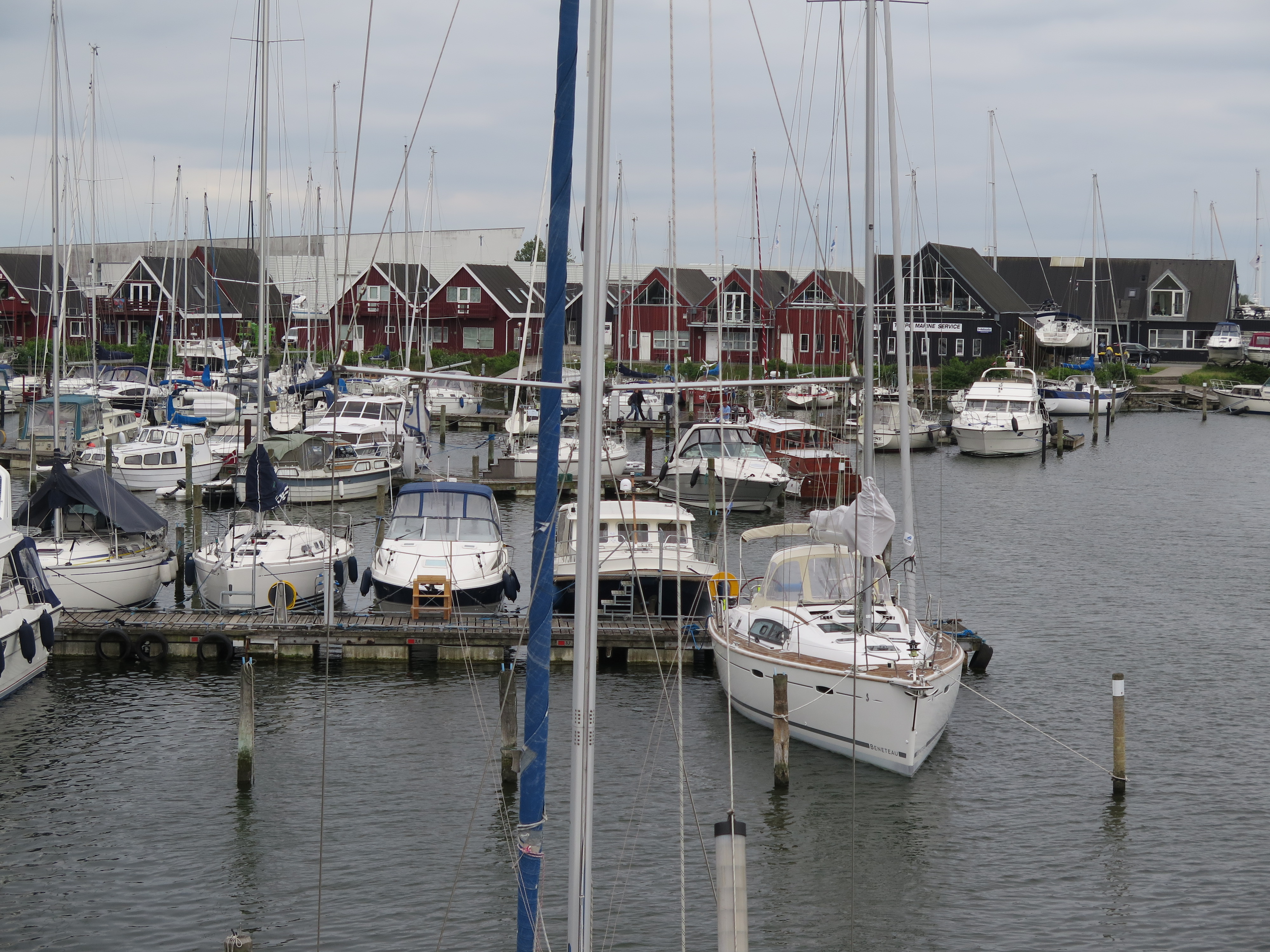 Floating across to Falsterbo